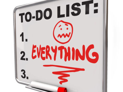Dealing with overwhelm